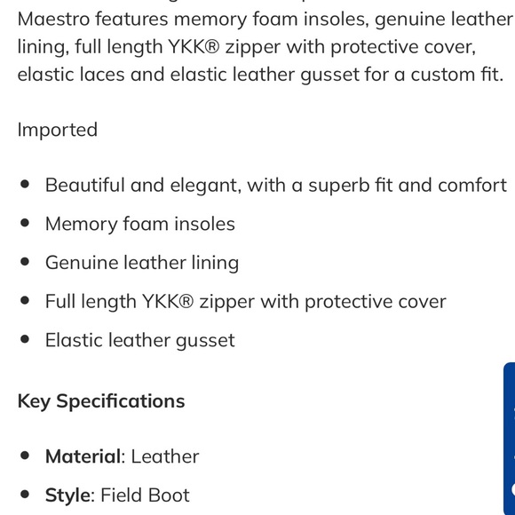 Ovation 39R field boots - Picture 3 of 4